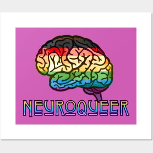 Neuroqueer Pride Posters and Art